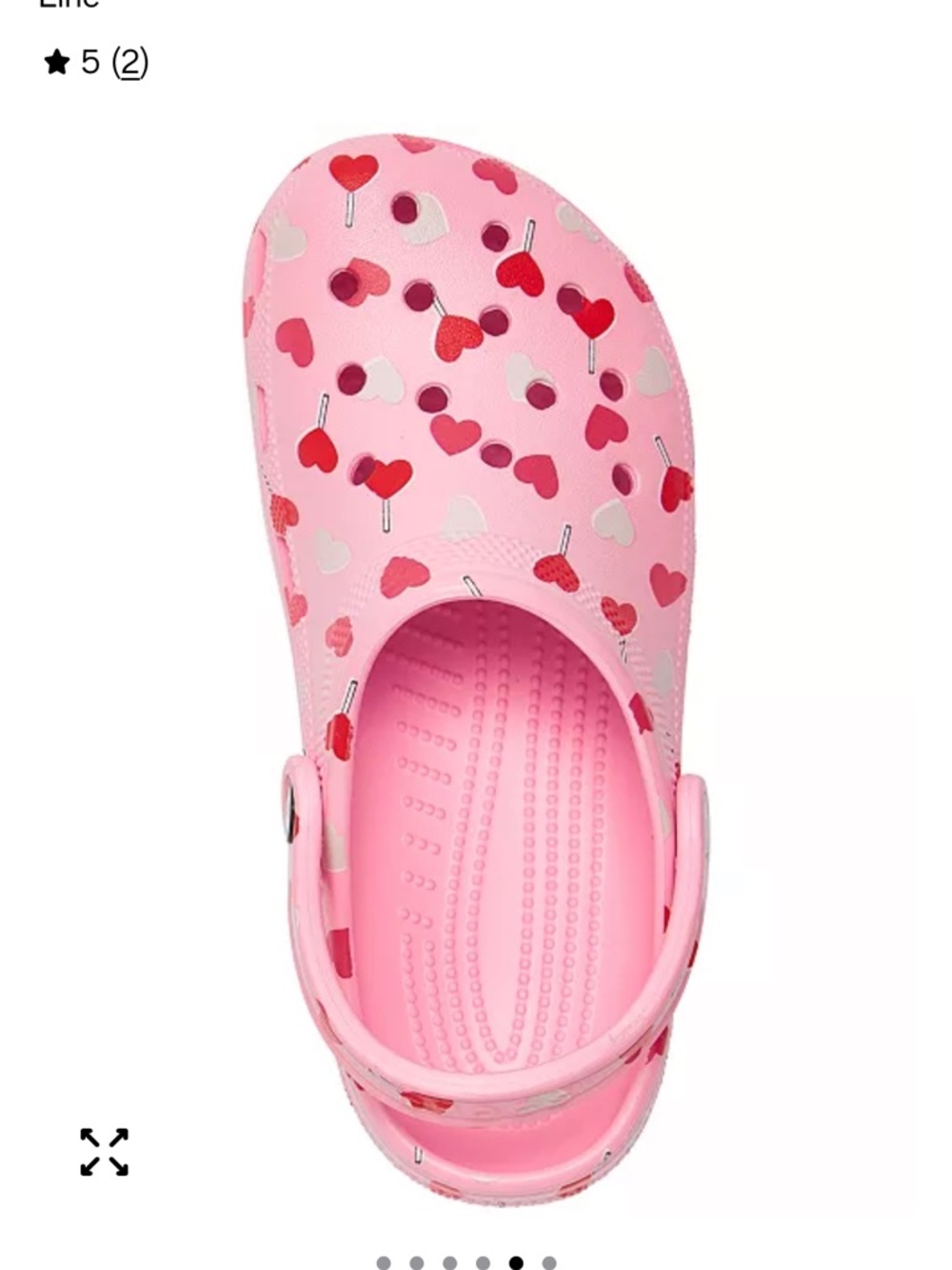 CROCS Valentines Day Classic Clog - Picture 3 of 7